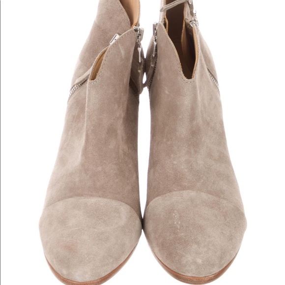 RAG $ BONE SUEDE ROUND - TOES BOOTS - Picture 4 of 5